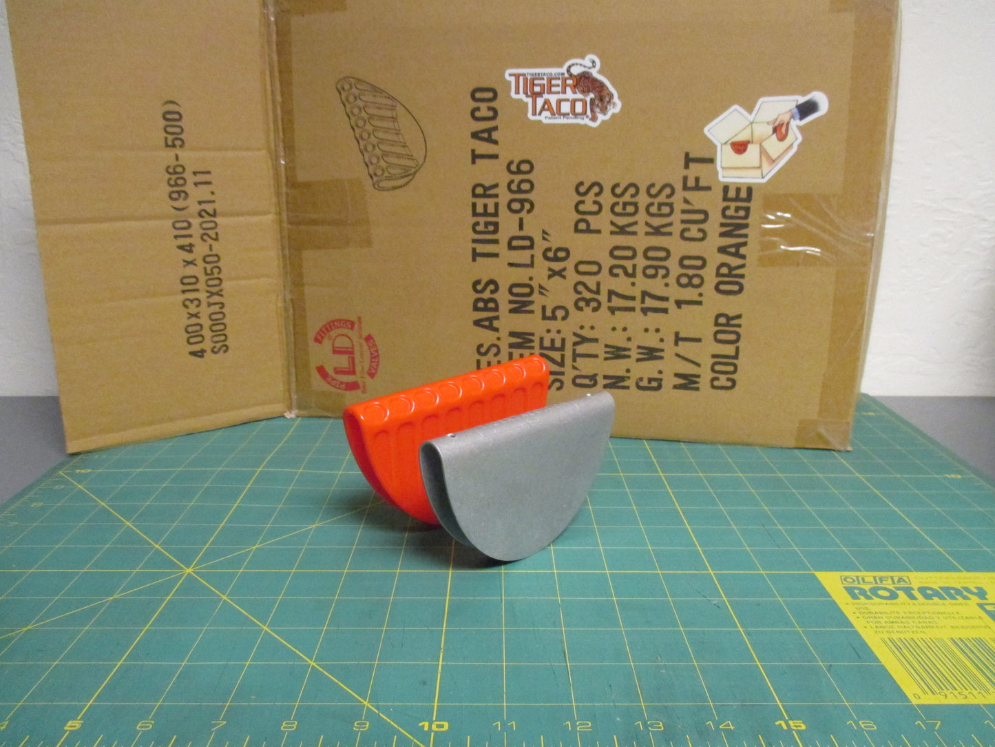 Tiger Taco Box Clip: Aluminum Small