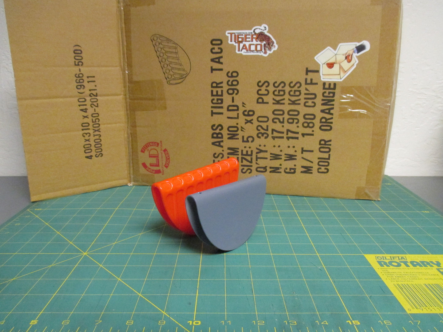 Tiger Taco Box Clip: Galvanized Small + Heavy